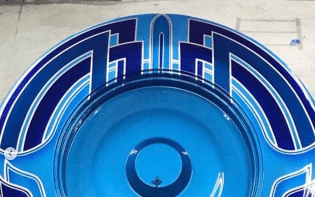 鈑金塗装IvyBlue　オリジナルパーツ3